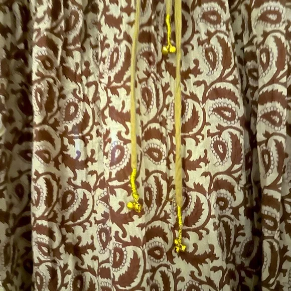 Daughters of India Maxi Dress - Brown and Purple - Picture 4 of 10